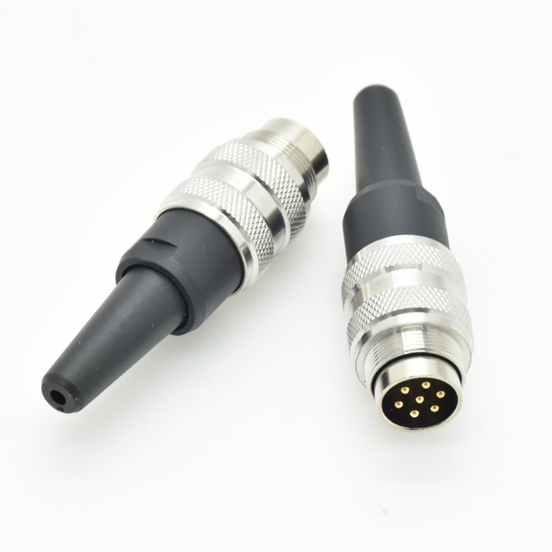 M16 J09 connector Amphenol circular 7 pin cable power connector