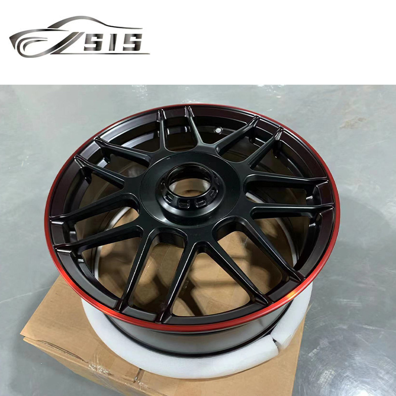 Rims Wheel 17 18 19 20 21 22 23 24 Inch Custom Red White Car Wheels Rims Alloy Forge Material Chrome Car Accessories Parts