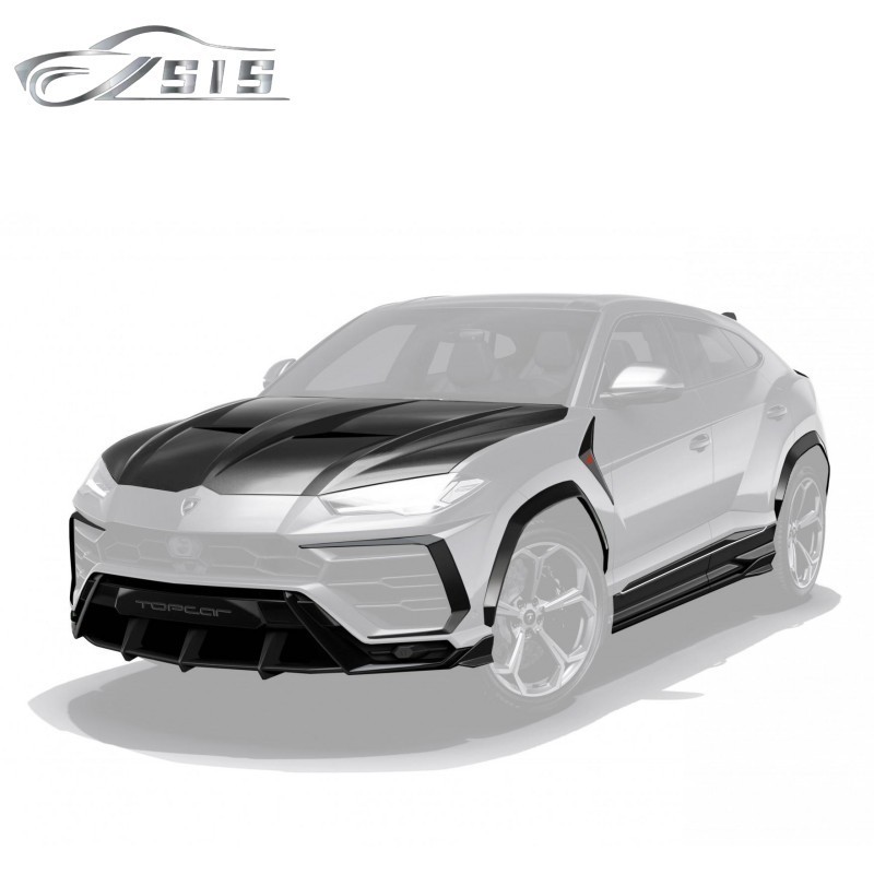 Urus body kits fit for LAM Urus TP style DRY carbon fiber auto parts exterior body kits with bonnet CF exterior parts for Urus