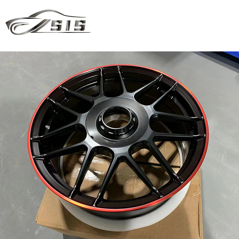 Rims Wheel 17 18 19 20 21 22 23 24 Inch Custom Red White Car Wheels Rims Alloy Forge Material Chrome Car Accessories Parts