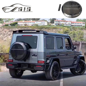 G-Class W464 Rear Tire Cover Carbon Fiber Material W463 G63 2018-2022 Year Matte  Color Tyre Cover Glossy Spare Wheel Covers