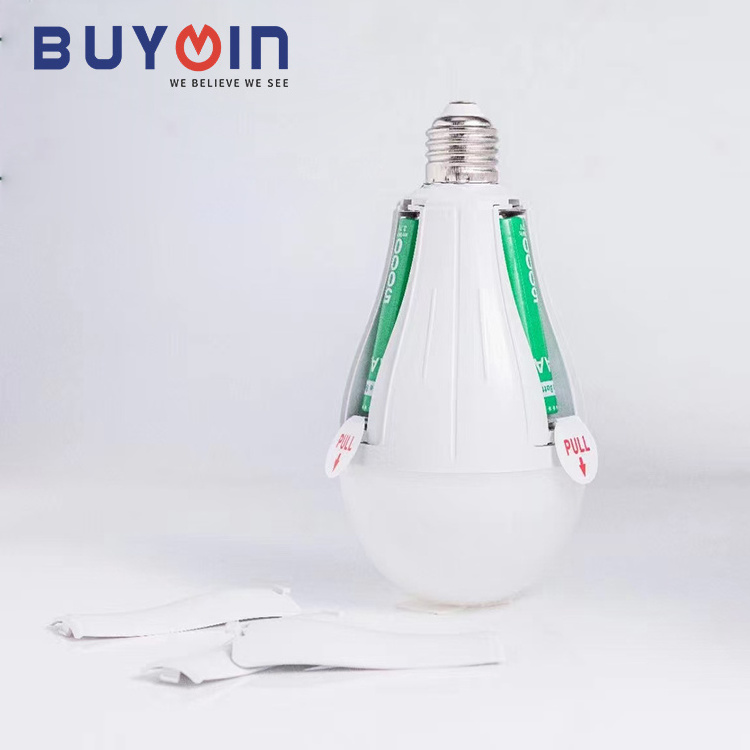 Emergency Led Bulb Manufacture AC85-265V E27 15W Led Bulb Light For Home Power Failure Tent 2400mAh Rechargeable emergency Bulb