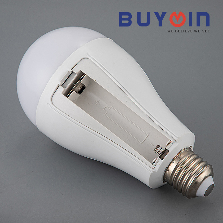 Emergency Led Bulb Manufacture AC85-265V E27 15W Led Bulb Light For Home Power Failure Tent 2400mAh Rechargeable emergency Bulb