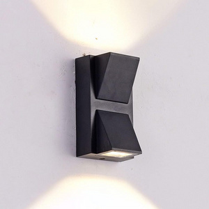 Modern Waterproof Lighting 6W LED Garden Street Porch Exterior Fixture Wall Light Sconce Up And Down Ip65 Outdoor Wall Lamps