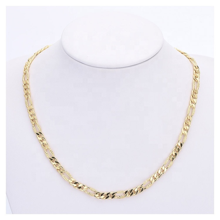 SISIYU Luxury Fashion Dubai 18k 24K Garments Party Link Chain Gold Pure Snake Choker Plated Jewelry Necklaces For Women