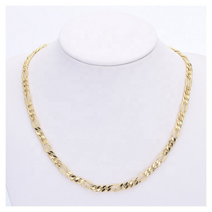 SISIYU Luxury Fashion Dubai 18k 24K Garments Party Link Chain Gold Pure Snake Choker Plated Jewelry Necklaces For Women