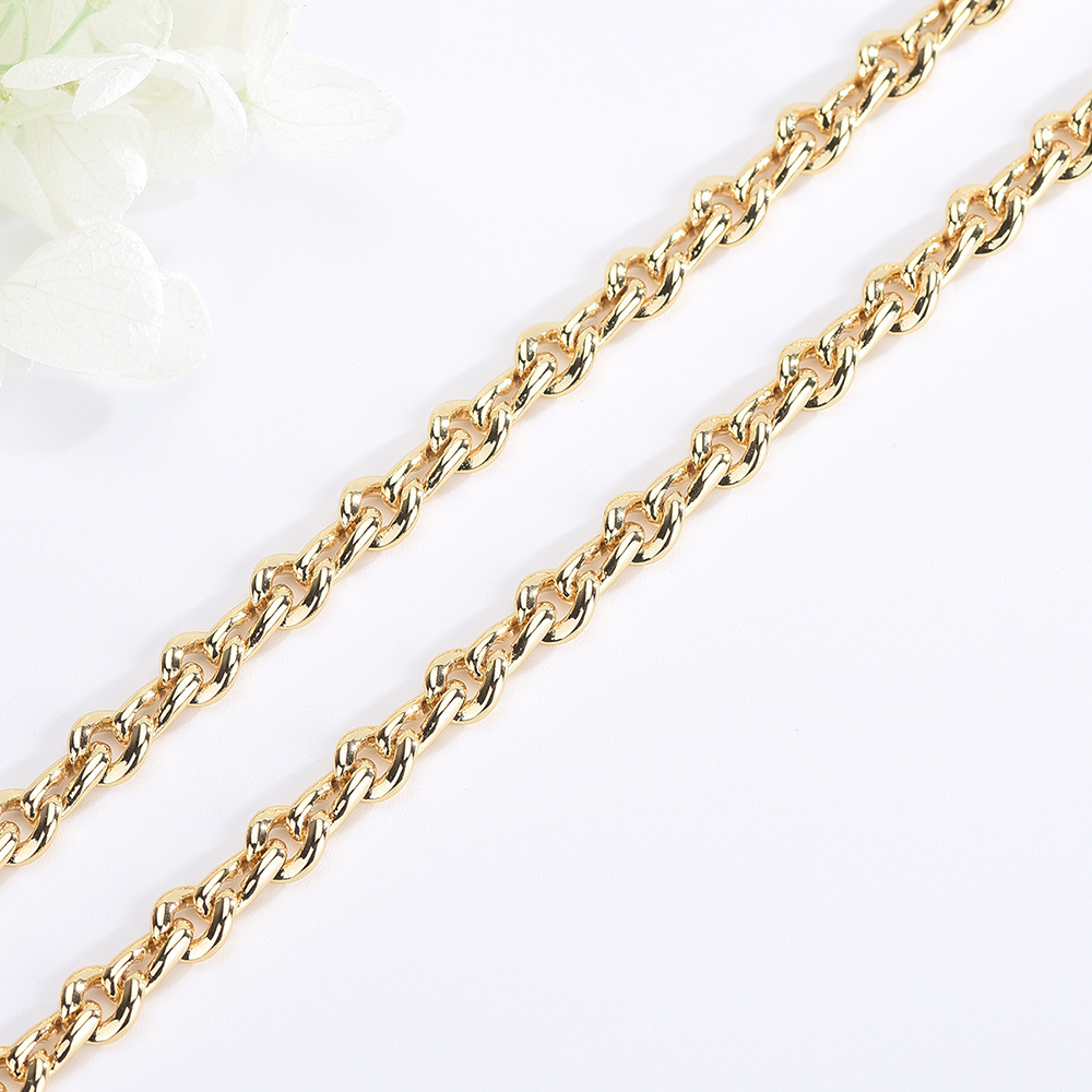 24K Gold Custom design Wedding Chain