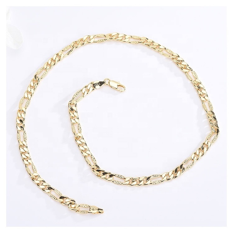 SISIYU Luxury Fashion Dubai 18k 24K Garments Party Link Chain Gold Pure Snake Choker Plated Jewelry Necklaces For Women