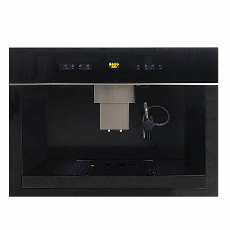 High-end black color digital control with LED display espresso coffee machine