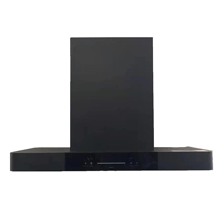 High End Range Hood Kitchen Appliance 90 CM Black Style Chimney Cooker hood