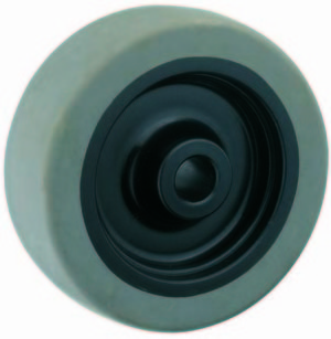 Thermoplastic Rubber Wheel(TPR) Silent Plastic Soft Rubber wheel non marking for caster