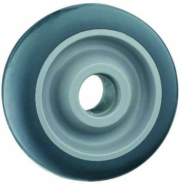 Thermoplastic Rubber Wheel(TPR) Silent Plastic Soft Rubber wheel non marking for caster