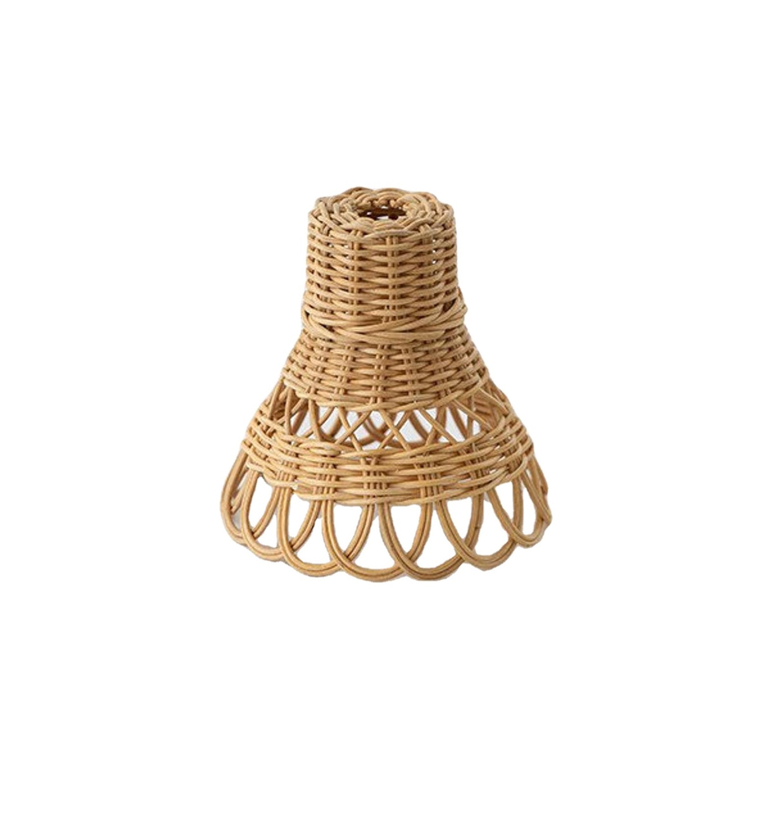 Mini Lampshade Wicker Rattan Small lampshade Hanging Ceiling Pendant Light, handmade Interior Decor lampshades SRL-623