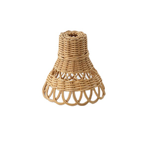 Mini Lampshade Wicker Rattan Small lampshade Hanging Ceiling Pendant Light, handmade Interior Decor lampshades SRL-623