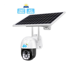 ST200 Good Quality Outdoor Waterproof Solar Low Power 4G SIM CCTV IP PTZ Camera Solar Battery Powered Camera