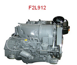 14kw / 17kw Deutz F2L912 Beinei Twin Cylinder Air Cooled Diesel Engine for Generator