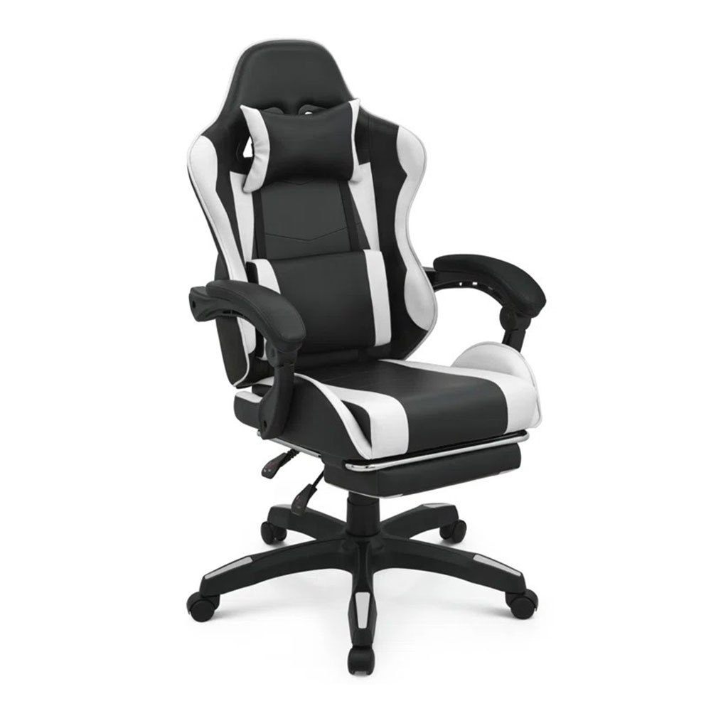 NBHY Hight Quality Gaming Chair Swivel Racing Gamer Computer Chair with Armrest and Footrest