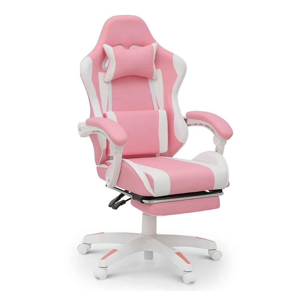 NBHY Hight Quality Gaming Chair Swivel Racing Gamer Computer Chair with Armrest and Footrest