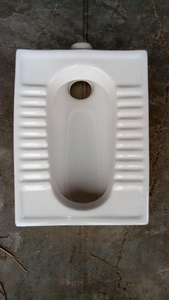 ECONOMIC CHEAP ORISSA PAN 20 WC SITTING SQUAT TOILET CERAMIC MATERIAL MADE IN INDIA