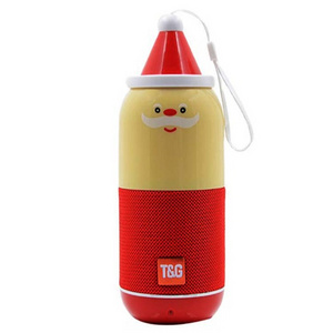 Blue tooth wireless speaker TG520 creative cartoon Santa Claus doll gift audio subwoofer Handsfree TF FM U disk play