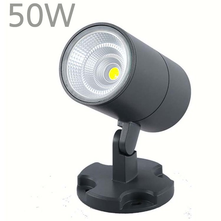 Outdoor IP65 50W small led light garden spot lights 5 year warranty spotlight AC85-265V 5500lm