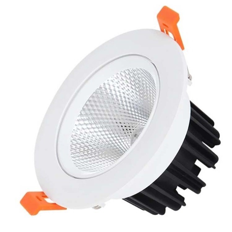 2.5 inch hole size 75mm 5W PC and AL downlight ceiling recessed adjustable cob round led spot down light