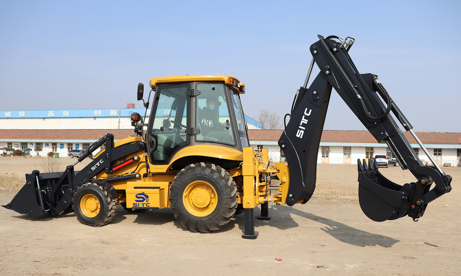 backhoe loader Small 4x4 Mini Digger Excavator Backhoe Loader with Price for Sale