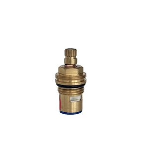 1/2" turn /quater turn 20 teeth hot/cold clockwise/anticlockwise brass faucet Brass cartridge/tap spare