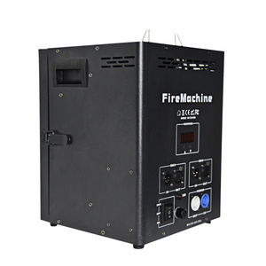 SITERUI SFX Double heads fire machine 200W DMX control flame projector for Stage DJ club