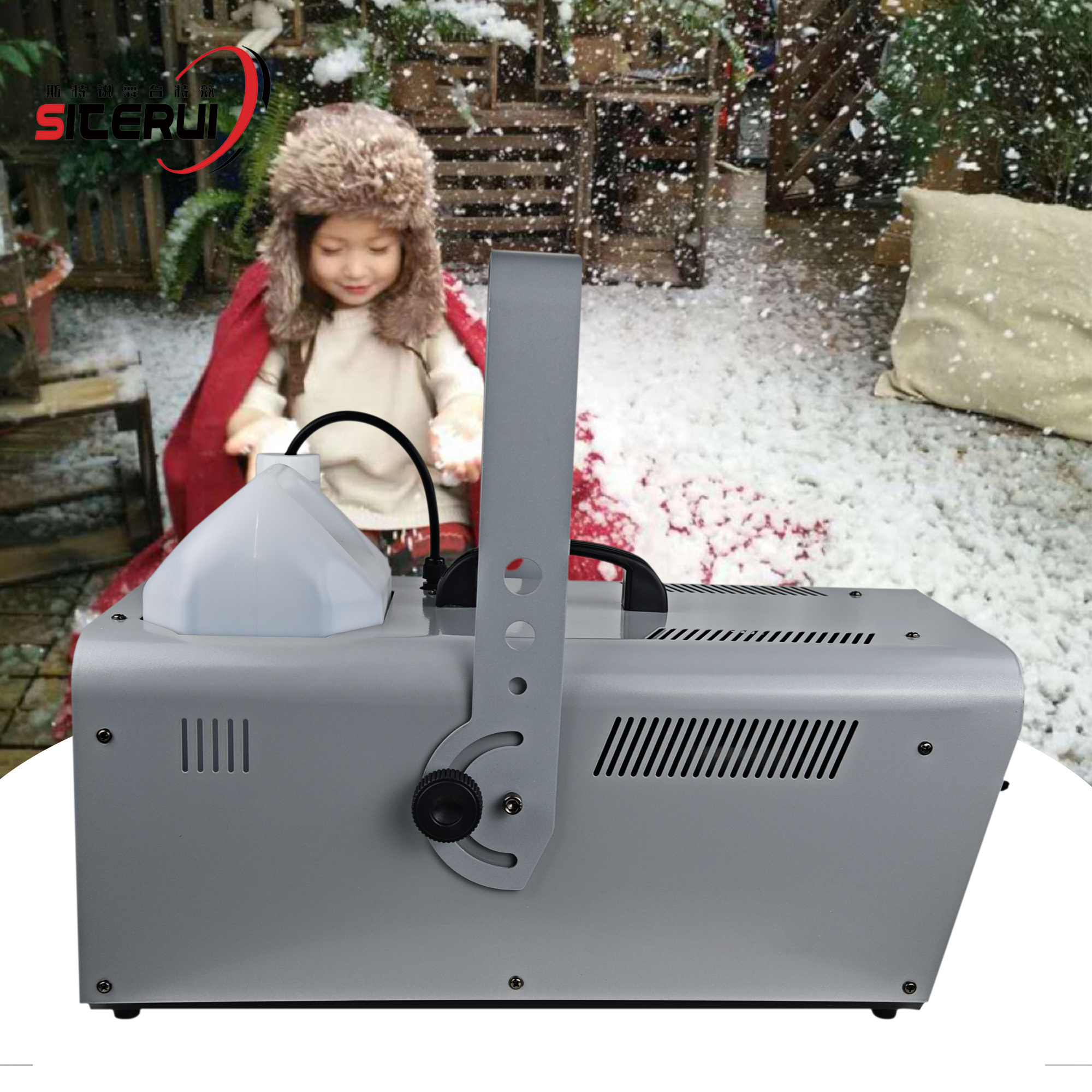 High Quality 1500W DMX Snow Machine For Event Party,Disco,Studio,Wedding,Stage Special Effects