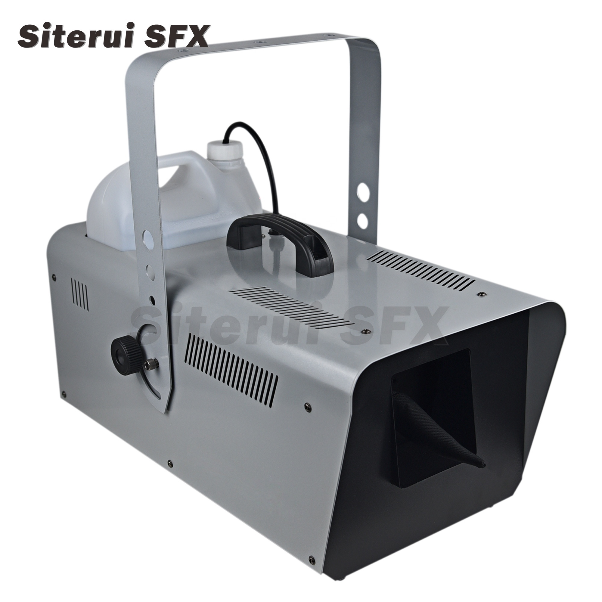 SITERUI SFX Stage equipment commercial snow blower 1500W artificial   snow machine for DJ party and Christmas decoration