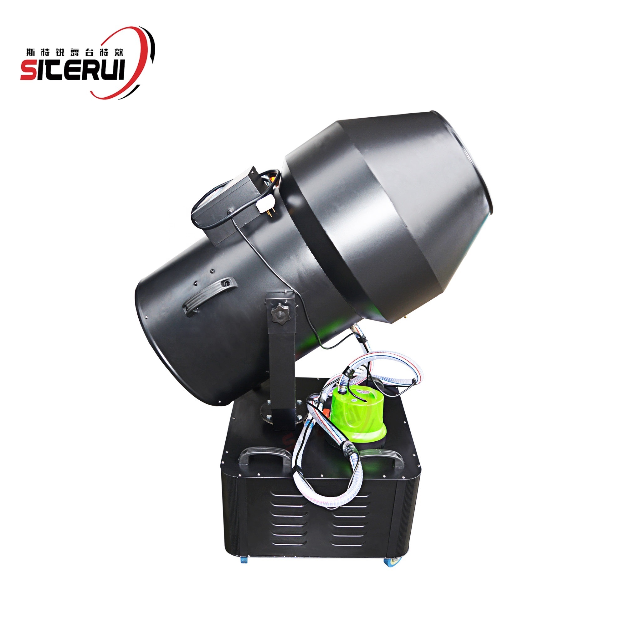 SITERUI 3000w Automatic shaking head foam machine,large Pool Party Foam Cannon,foam sprayer for children party