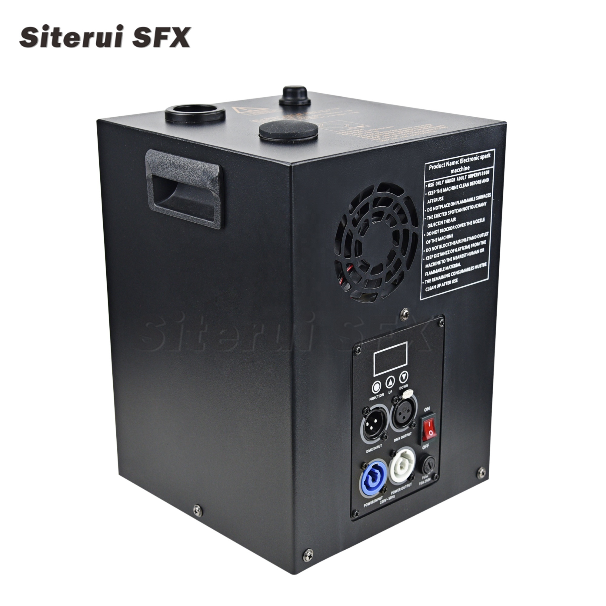 SITERUI SFX Hot sell DMX wireless control sparkler  600W cold pyro spark fireworks  machine without card