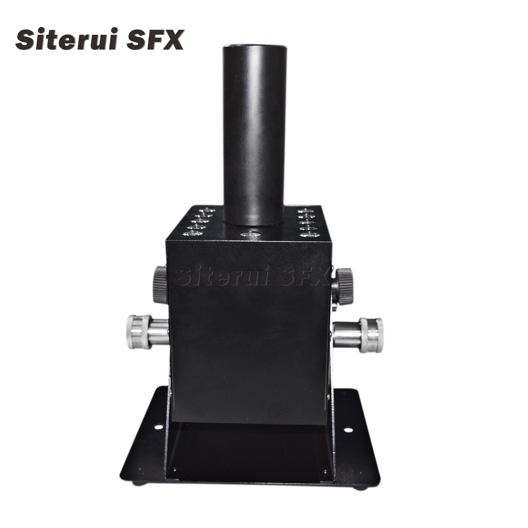 SITERUI SFX  LED co2 Jet 100w Carbon dioxide gas column smoke cannon DMX512 control for stage effect