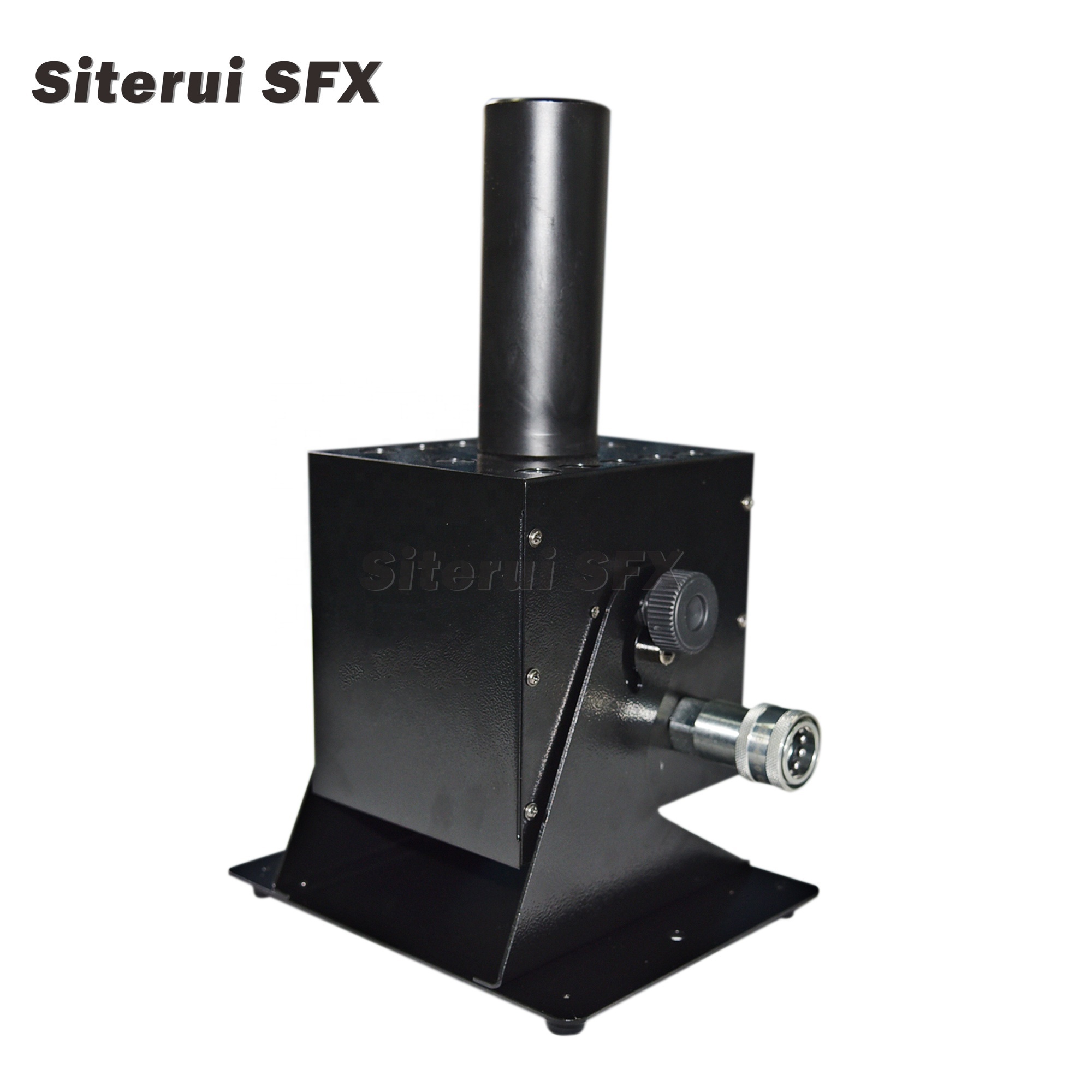 SITERUI powerful CO2 cannon  100W 12*3W RGB LED CO2 column jet  for bars and weddings