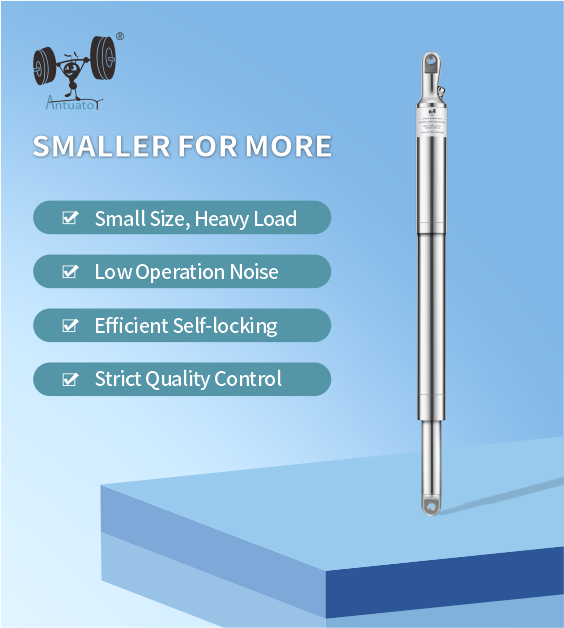 Tubular water proof linear actuator with hall sensor/ potentiometer as feedback for boat thruster