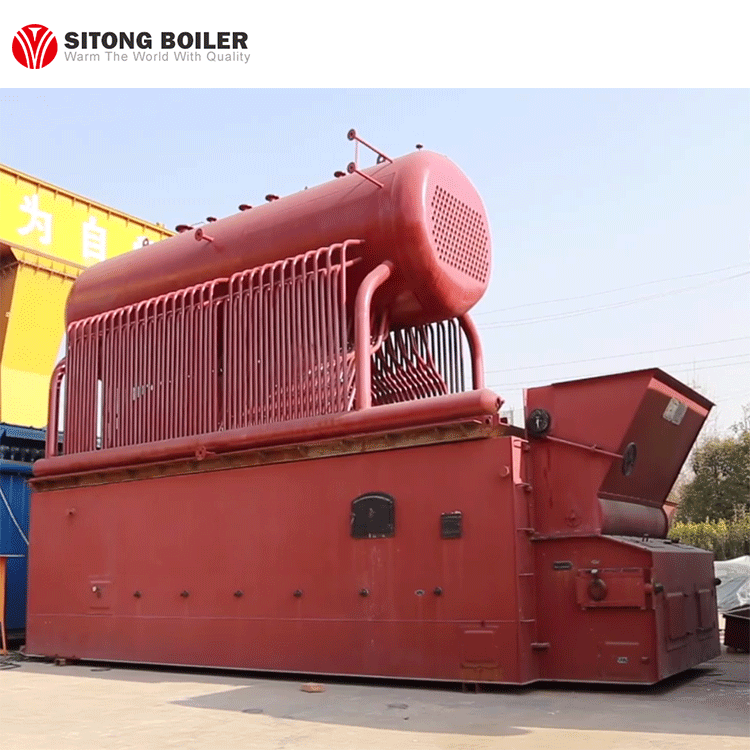 Solid Fuel Olive Husk Pellets Biomass coal-fired Fired Hot Water Boiler 1000 kw 6000kw for Greenhouse Heating System