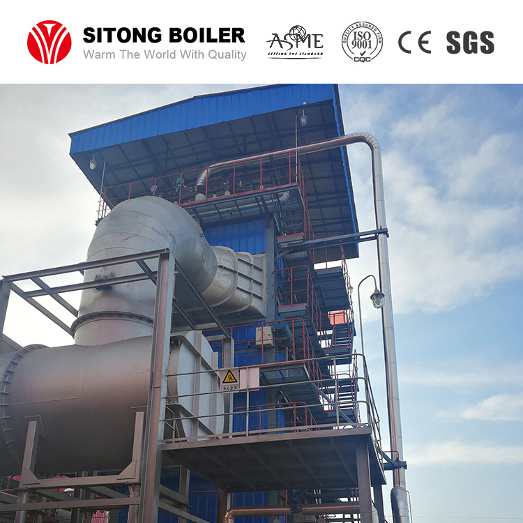 Industry Exhaust Waste Gas Heat Recovery Steam Boiler For Chemical Plant