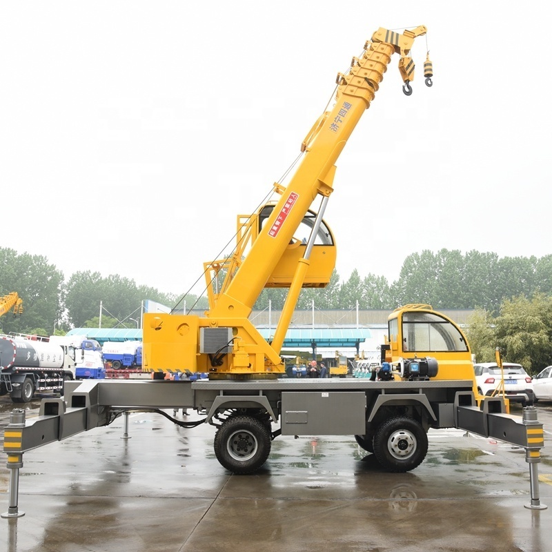 SITONG CRANE Hot Sale 10 Ton Lattice Boom Truck Crane Cheap Mini Truck Crane