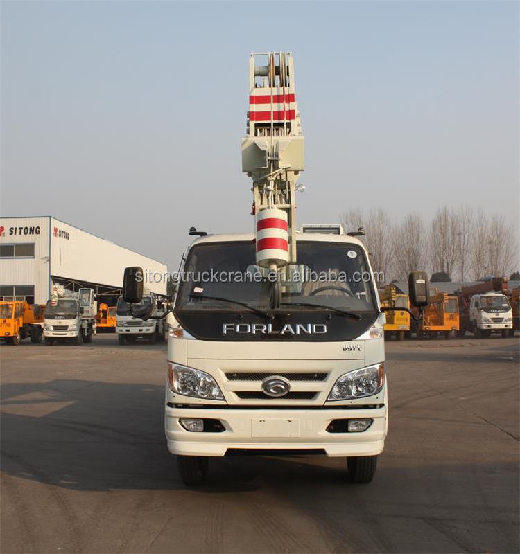 10 Ton Heavy Duty Truck Mobile Telescopic Stick Boom Lifting Crane