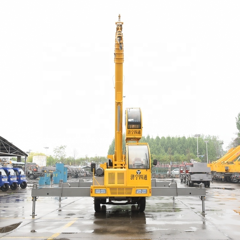 SITONG CRANE Hot Sale 10 Ton Lattice Boom Truck Crane Cheap Mini Truck Crane