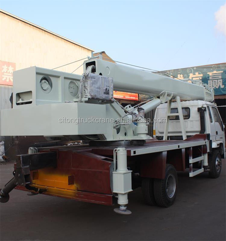 10 Ton Heavy Duty Truck Mobile Telescopic Stick Boom Lifting Crane