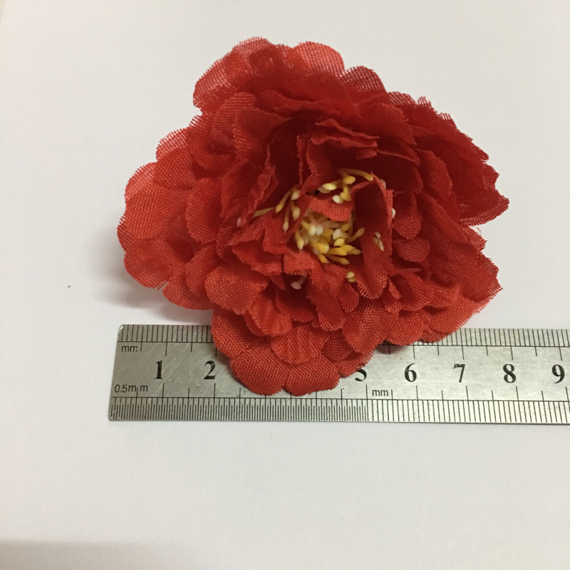 Wholesale Wedding Decorative Silk Rose Head Artificial Roses Flower Wall DIY Decor