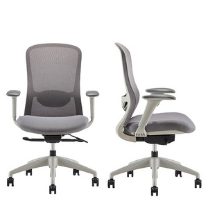 Modern Middle Back Luxury Ergonomic Chair Peru Visitor Chair Swivel Comfy Computer Mesh Executive Office With Wheels Chair Mesh