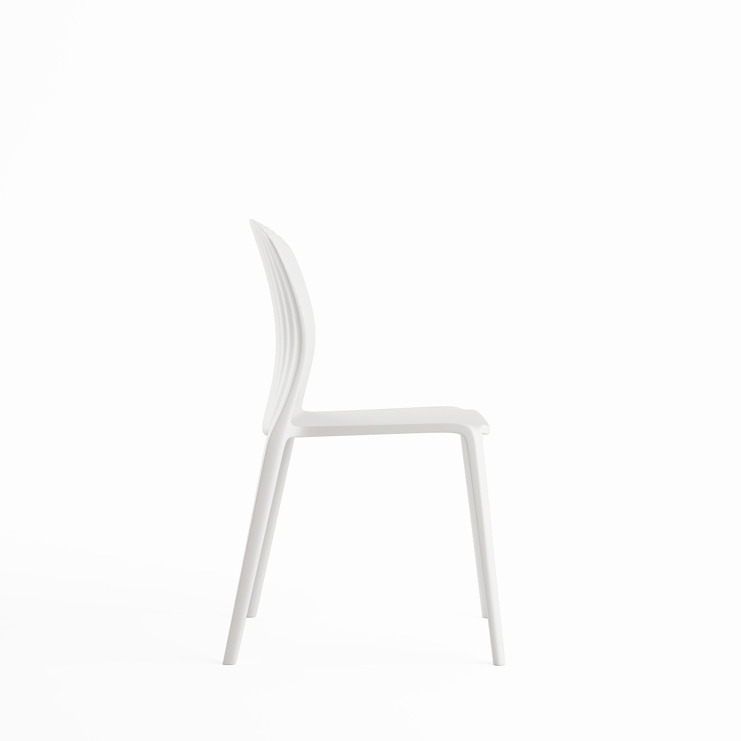 High Quality Home Furniture China Factory Chair Dining Room PP Seat White Outdoor Dining Chairs Modern Luxury