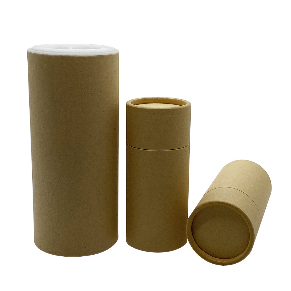 Custom Cylinder Food Grade Shaker Paper Tube Cardboard Salt Shaker Tube with Lid Salt Canister