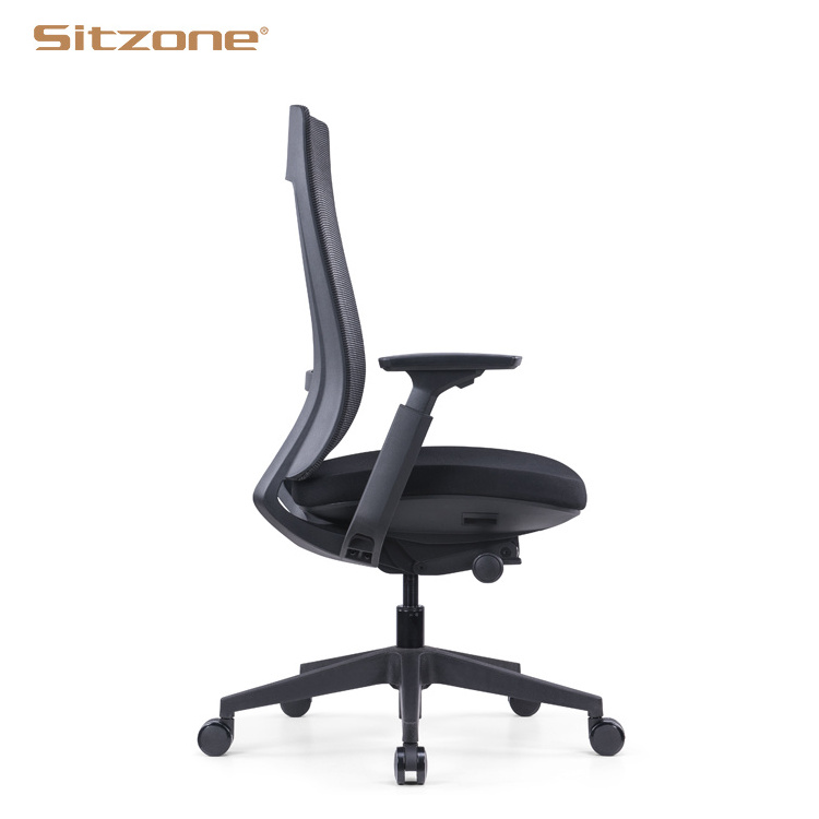 Sitzone High Back Staff Manager Office Chairs De Bureau Sillas Para Oficina Mesh Chaises Swivel for Office Chair