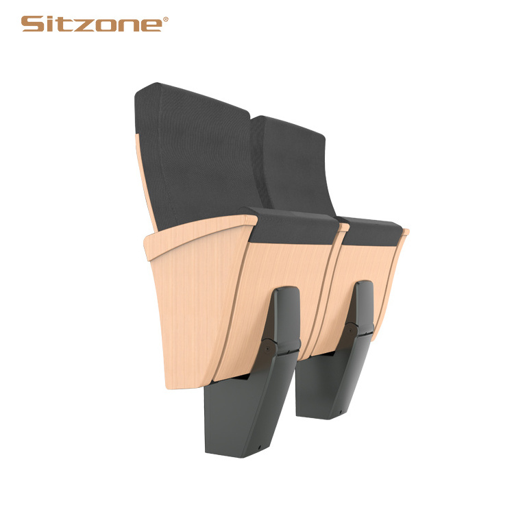 Sitzone Wholesale Cheap High Quality Teaching Auditorium Church Chair Lecture Hall Seat With Cushion