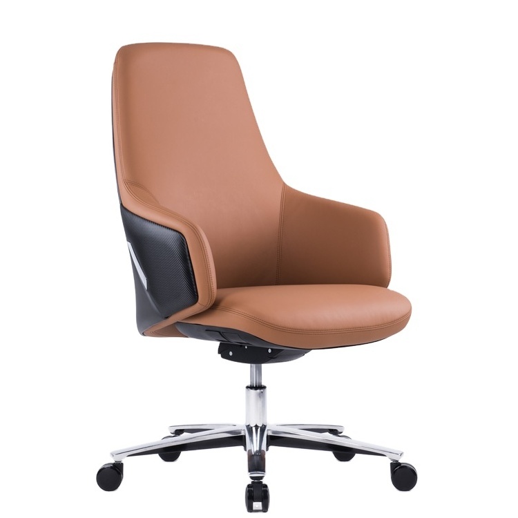 Sitzone high back luxury executive manager office chair genuine leather with multifunctional mechanism leather office chair