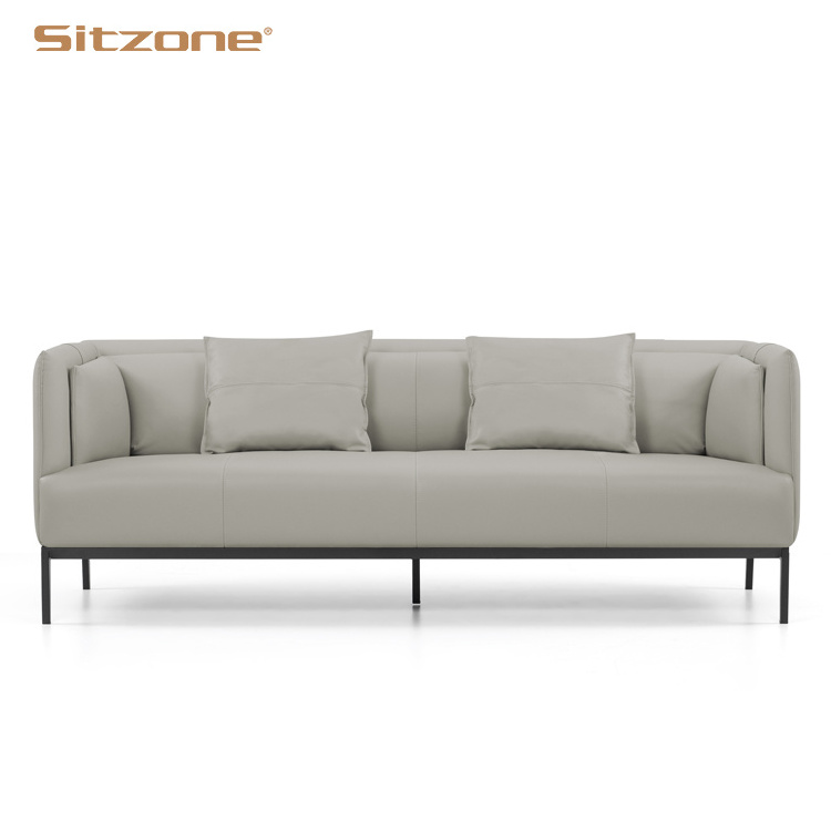 2022 High quality office lounge area sofa FOSHAN city factory direct sale Hug comfortable sofa